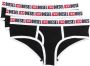 Diesel Drie Ufpn-Oxy slips met logoband Zwart - Thumbnail 1