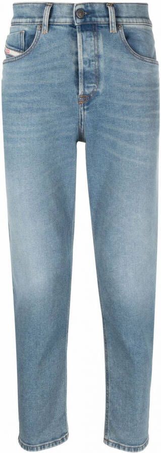 Diesel Straight jeans Blauw