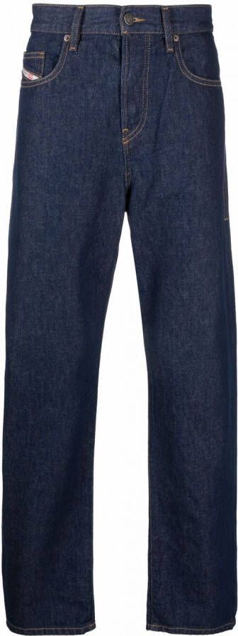 Diesel Straight jeans Blauw