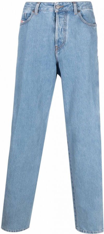 Diesel Straight jeans Blauw