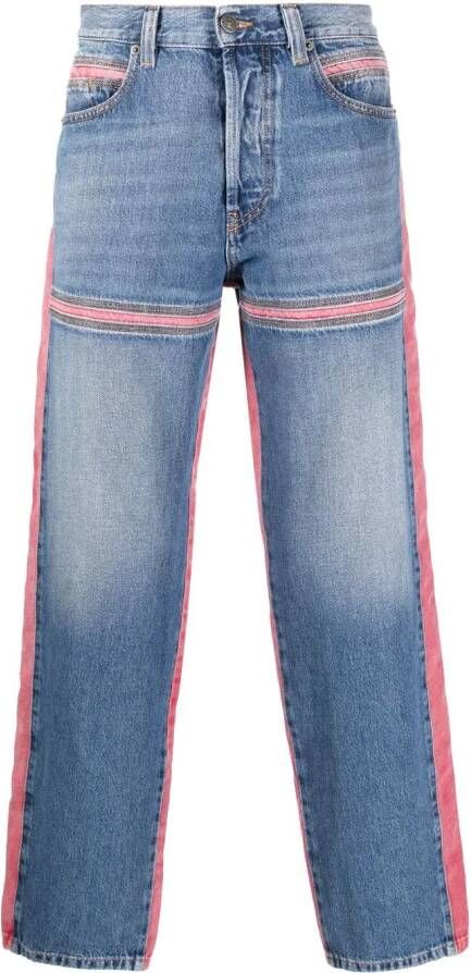 Diesel Straight jeans Blauw