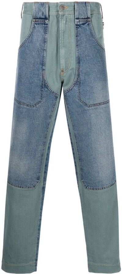 Diesel Straight jeans Blauw