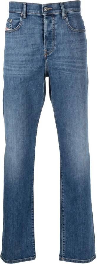 Diesel Straight jeans Blauw