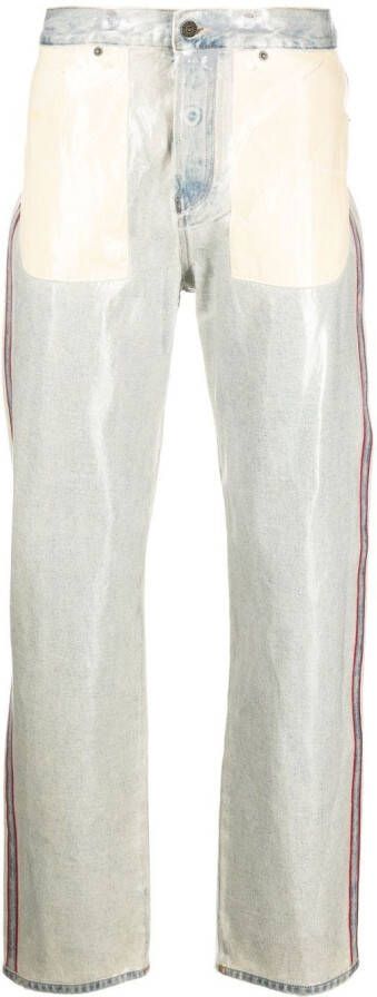 Diesel Straight jeans Blauw