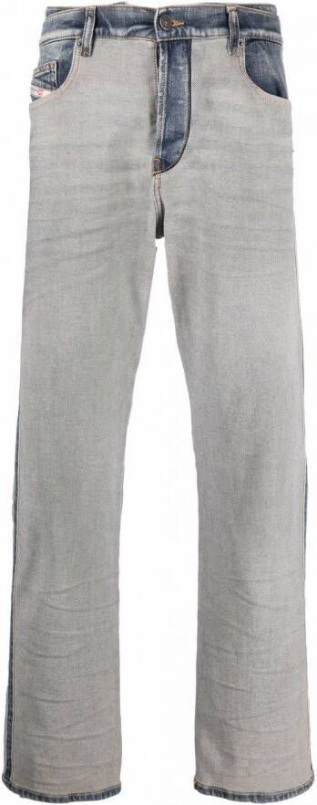 Diesel Straight jeans Grijs