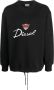 Diesel Sweater met geborduurd logo Zwart - Thumbnail 1