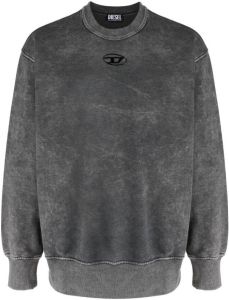Diesel Sweater met gerafeld-effect Grijs