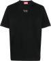 Diesel T-Just-OD katoenen T-shirt Zwart - Thumbnail 1