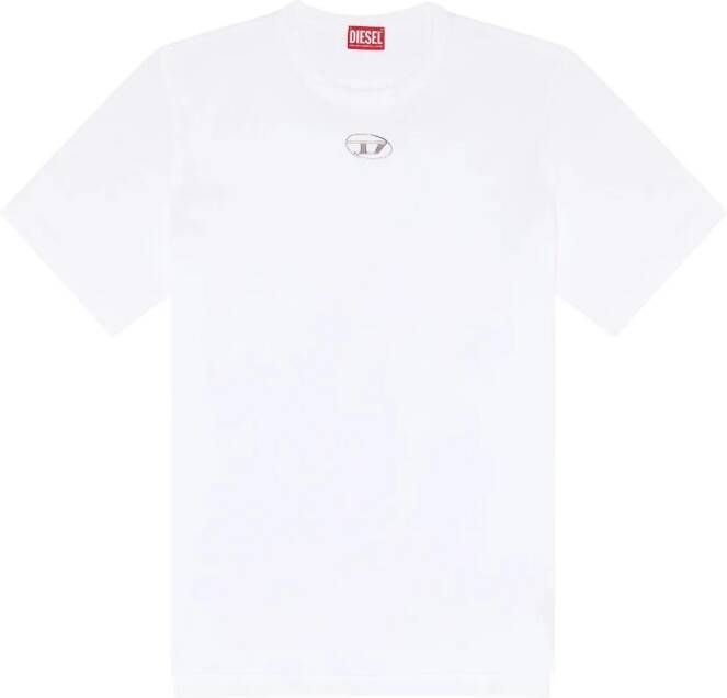 Diesel T-Just-Od katoenen T-shirt Wit