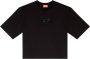 Diesel T-Rowy-Od T-shirt Zwart - Thumbnail 1