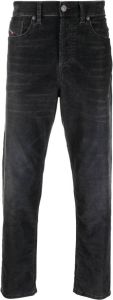 Diesel Cropped jeans Zwart