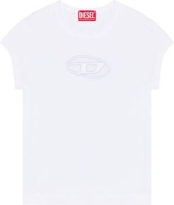 Diesel Uitgesneden T-shirt Wit
