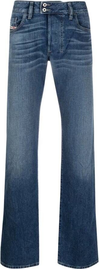 Diesel x 10 Corso Como straight jeans Blauw