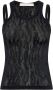 Dion Lee Hemd met camouflageprint Zwart - Thumbnail 1