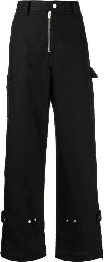 Dion Lee Cargo broek Zwart