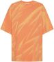Dion Lee T-shirt met gekreukt-effect Oranje - Thumbnail 1