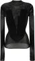 Dion Lee Top met uitgesneden detail Zwart - Thumbnail 1