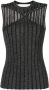 Dion Lee Gebreide top Zwart - Thumbnail 1