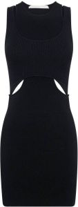 Dion Lee Gelaagde mini-jurk Zwart