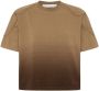 Dion Lee T-shirt met kleurverloop Bruin - Thumbnail 1