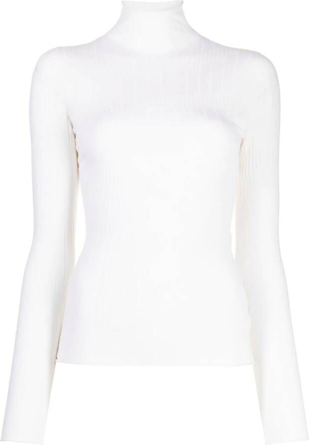 Dion Lee Intarsia trui Wit