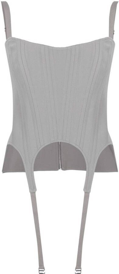 Dion Lee Korset top Groen