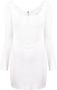 Dion Lee Mini-jurk met korset stijl Wit - Thumbnail 1