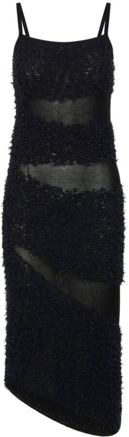 Dion Lee Midi-jurk Zwart