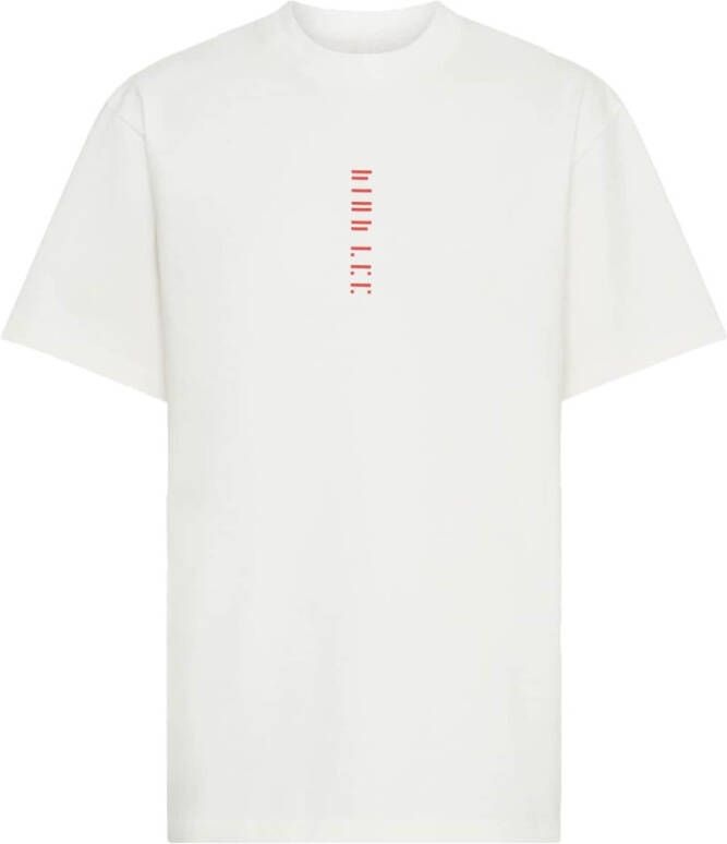 Dion Lee T-shirt met maanprint Wit