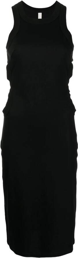 Dion Lee Mouwloze jurk Zwart