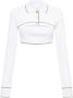 Dion Lee Cropped top Wit - Thumbnail 1