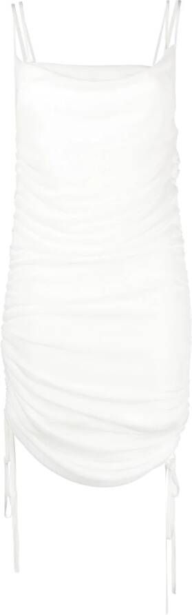 Dion Lee Semi-doorzichtige jurk Wit