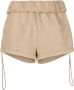 Dion Lee Trainingsshorts met opgerolde taille Bruin - Thumbnail 1