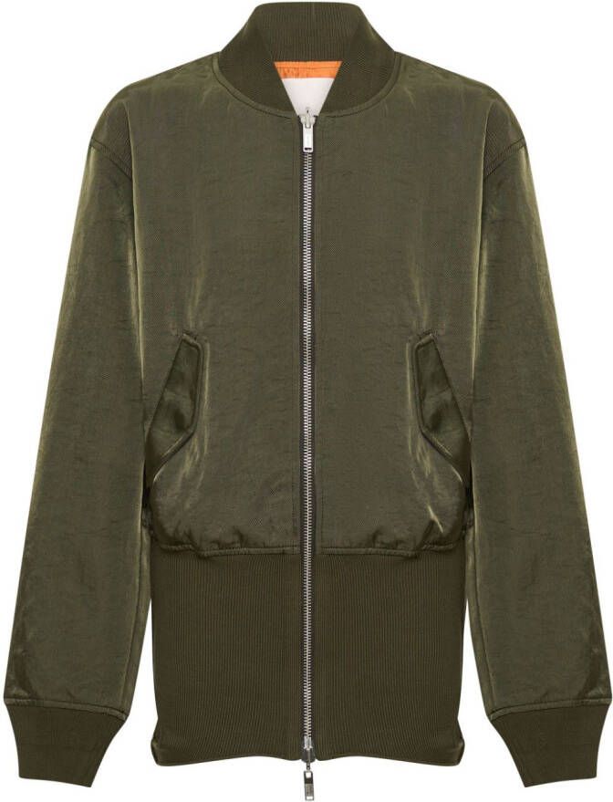 Dion Lee Verstelbaar bomberjack Groen