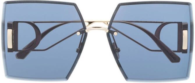 Dior Eyewear 30Montaigne zonnebril met vierkant montuur Goud