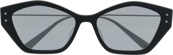 Dior Eyewear Zonnebril met cat-eye montuur Zwart