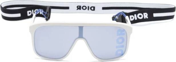 Dior Eyewear DiorFast M1I zonnebril met D-montuur Wit