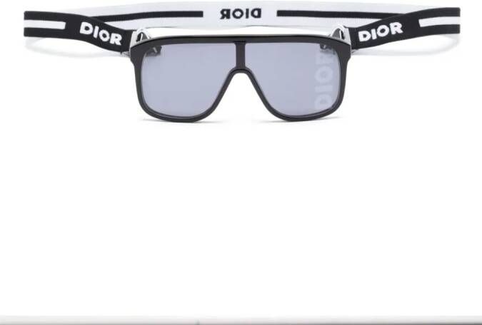 Dior Eyewear Zonnebril met vierkant montuur Zwart