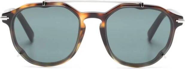 Dior Eyewear Suitri 24CO zonnebril met rond montuur Bruin
