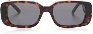 Dior Eyewear Wil S2U zonnebril met rechthoekig montuur Bruin
