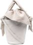 Discord Yohji Yamamoto Leren bucket-tas Beige - Thumbnail 1