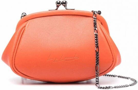 Discord Yohji Yamamoto Leren portemonnee Oranje