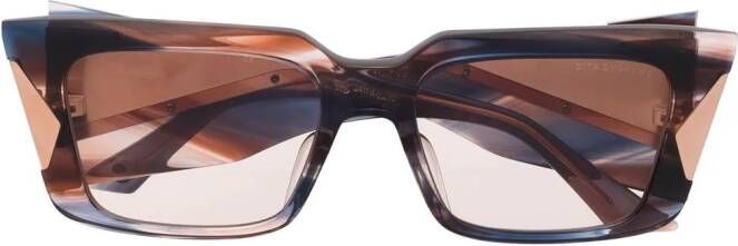 Dita Eyewear Dydalus zonnebril met oversized montuur Roze