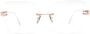 Dita Eyewear Embra bril met randloos montuur Zilver - Thumbnail 1