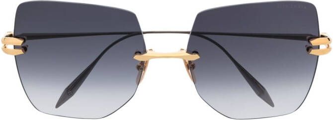 Dita Eyewear Embra zonnebril met getinte glazen Goud