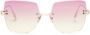 Dita Eyewear Embra zonnebril met titanium montuur Zilver - Thumbnail 1