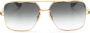 Dita Eyewear Grand Emperik zonnebril met vierkant montuur Zwart - Thumbnail 1