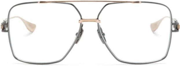 Dita Eyewear Grand Emperik zonnebril met vierkant montuur Zwart