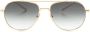 Dita Eyewear Zonnebril met rond montuur Goud - Thumbnail 1