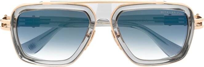Dita Eyewear LXN-EVO zonnebril met piloten montuur Grijs